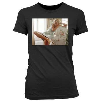 Sienna Miller Women's Junior Cut Crewneck T-Shirt