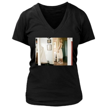 Sienna Miller Women's Deep V-Neck TShirt