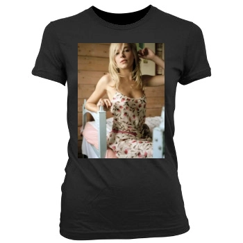 Sienna Miller Women's Junior Cut Crewneck T-Shirt