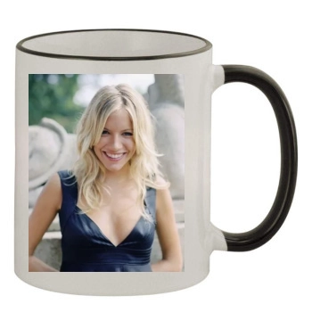 Sienna Miller 11oz Colored Rim & Handle Mug