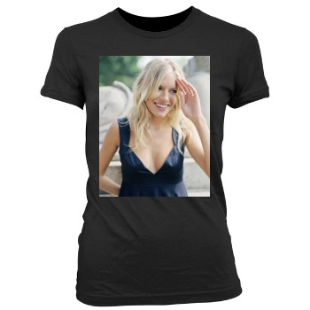 Sienna Miller Women's Junior Cut Crewneck T-Shirt