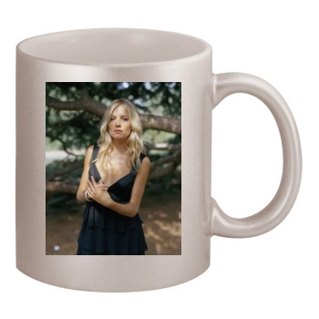 Sienna Miller 11oz Metallic Silver Mug