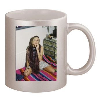 Sienna Miller 11oz Metallic Silver Mug