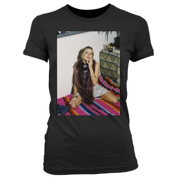 Sienna Miller Women's Junior Cut Crewneck T-Shirt