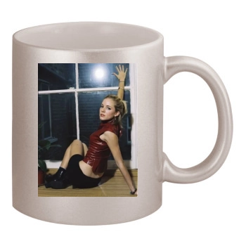 Sienna Miller 11oz Metallic Silver Mug