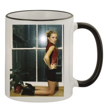 Sienna Miller 11oz Colored Rim & Handle Mug