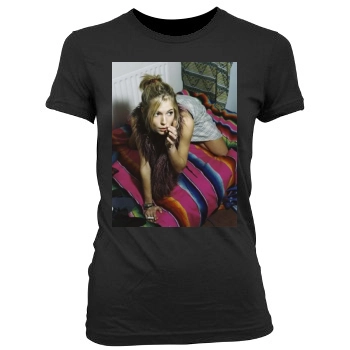 Sienna Miller Women's Junior Cut Crewneck T-Shirt