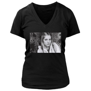 Sienna Miller Women's Deep V-Neck TShirt