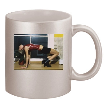 Sienna Miller 11oz Metallic Silver Mug