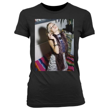 Sienna Miller Women's Junior Cut Crewneck T-Shirt