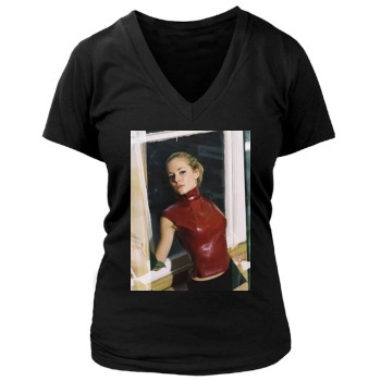 Sienna Miller Women's Deep V-Neck TShirt