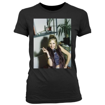 Sienna Miller Women's Junior Cut Crewneck T-Shirt