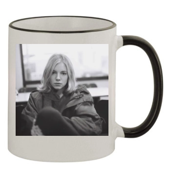 Sienna Miller 11oz Colored Rim & Handle Mug