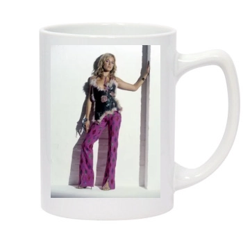 Sienna Miller 14oz White Statesman Mug