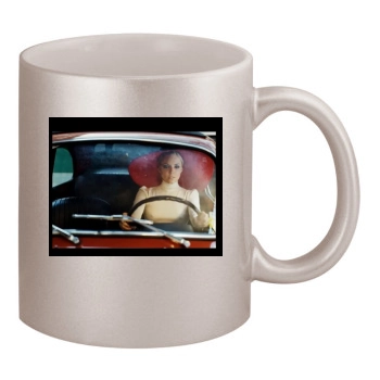 Sienna Miller 11oz Metallic Silver Mug