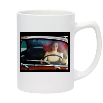 Sienna Miller 14oz White Statesman Mug