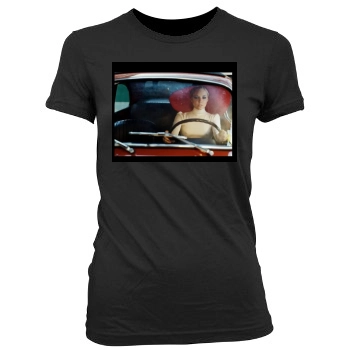 Sienna Miller Women's Junior Cut Crewneck T-Shirt