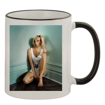 Sienna Miller 11oz Colored Rim & Handle Mug