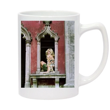 Sienna Miller 14oz White Statesman Mug