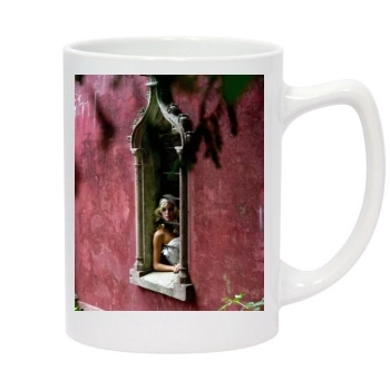 Sienna Miller 14oz White Statesman Mug