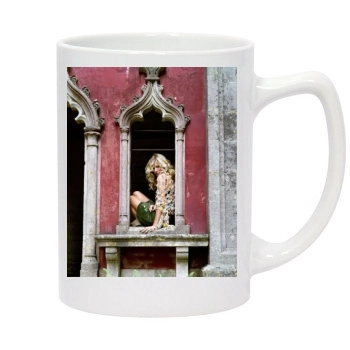 Sienna Miller 14oz White Statesman Mug