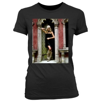 Sienna Miller Women's Junior Cut Crewneck T-Shirt