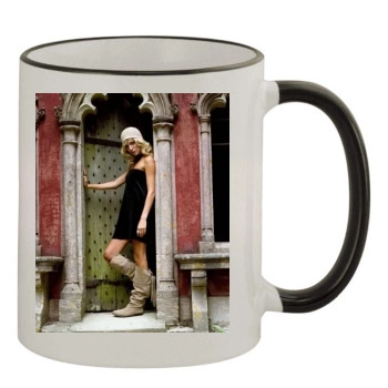 Sienna Miller 11oz Colored Rim & Handle Mug