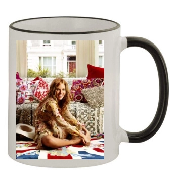 Sienna Miller 11oz Colored Rim & Handle Mug