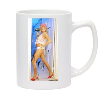 Sienna Miller 14oz White Statesman Mug