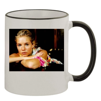 Sienna Miller 11oz Colored Rim & Handle Mug