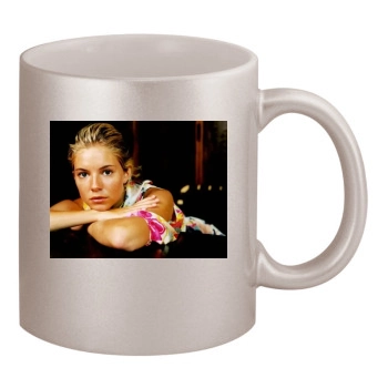 Sienna Miller 11oz Metallic Silver Mug