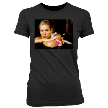 Sienna Miller Women's Junior Cut Crewneck T-Shirt