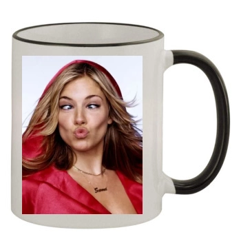 Sienna Miller 11oz Colored Rim & Handle Mug