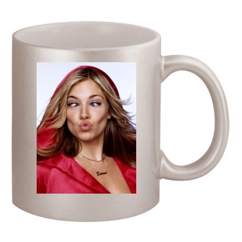 Sienna Miller 11oz Metallic Silver Mug