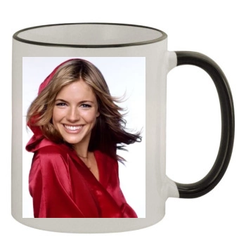 Sienna Miller 11oz Colored Rim & Handle Mug