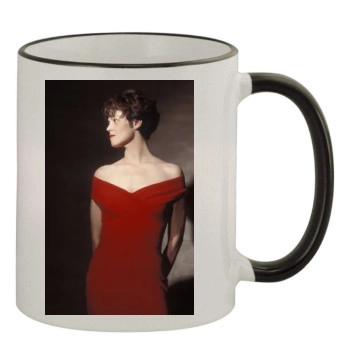 Sigourney Weaver 11oz Colored Rim & Handle Mug