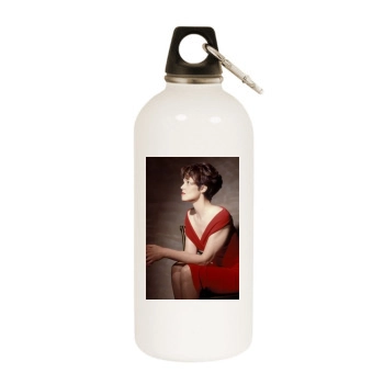 Sigourney Weaver White Water Bottle With Carabiner