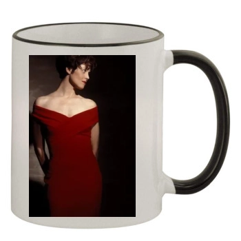 Sigourney Weaver 11oz Colored Rim & Handle Mug