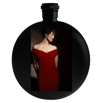 Sigourney Weaver Round Flask