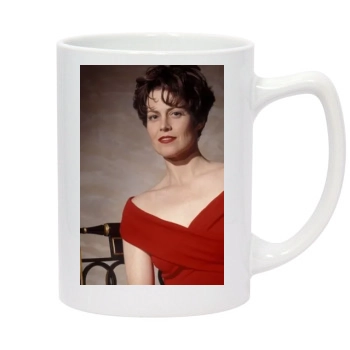 Sigourney Weaver 14oz White Statesman Mug