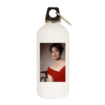 Sigourney Weaver White Water Bottle With Carabiner