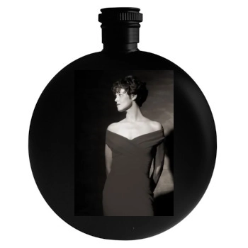 Sigourney Weaver Round Flask