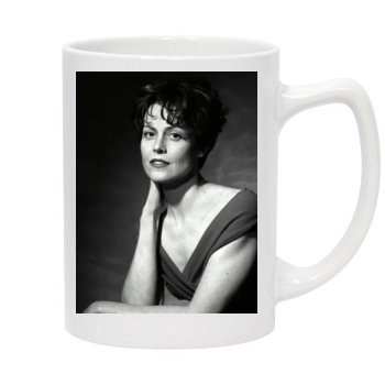 Sigourney Weaver 14oz White Statesman Mug