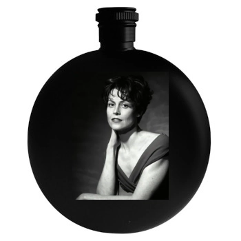 Sigourney Weaver Round Flask