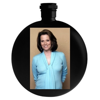 Sigourney Weaver Round Flask