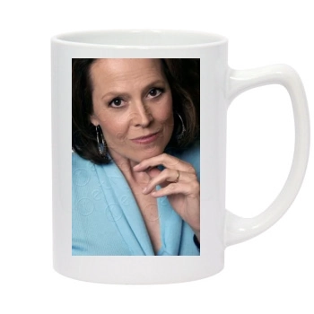 Sigourney Weaver 14oz White Statesman Mug