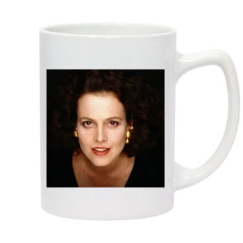 Sigourney Weaver 14oz White Statesman Mug