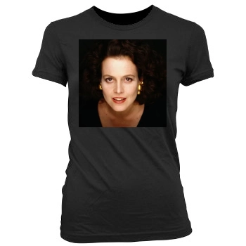 Sigourney Weaver Women's Junior Cut Crewneck T-Shirt