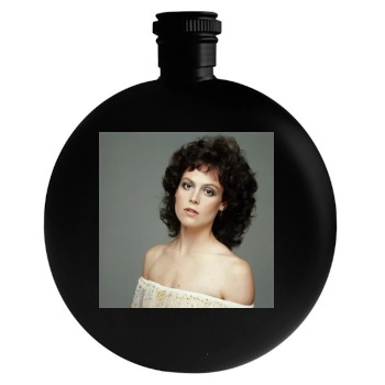 Sigourney Weaver Round Flask