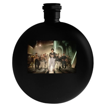 Sigourney Weaver Round Flask